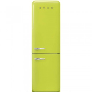 SMEG FAB32RLI5 Combined refrigerator years '50 VERDE LIME OPENING DX ENERGY CLASS D