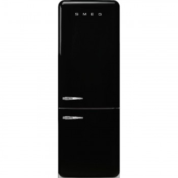 SMEG FAB38RBL5 Combined 50's, NERO, 70 cm, APERTIRA DX ENERGY CLASS D