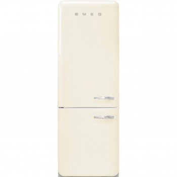 SMEG FAB38LCR5 Combined fridge years '50, CREMA, 70 cm, APERTIRA SX ENERGY CLASS D