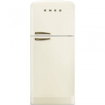 SMEG FAB50RCRB5 Frigorifero CREMA, 80 cm, APERTURA DX CLASSE ENERGETICA D
