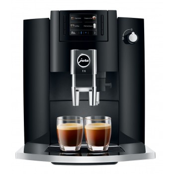 JURA Macchina da Caffè Automatica E6 Piano Black