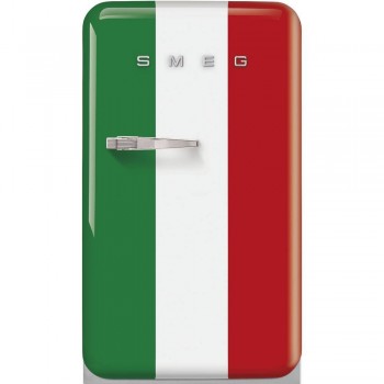 SMEG FAB10HRDIT6 Mini '50s, single door, TRICOLORE, 60 cm