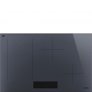 Smeg Piano cottura Induzione 80 cm Estetica Universale SIM1844DG