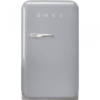 SMEG FAB5RSV5 Minibar anni '50, SILVER, 40 cm. APERTURA DX CLASSE ENERGETICA D