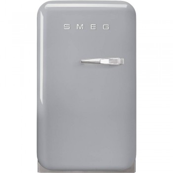 SMEG FAB5LSV5 Minibar anni '50, SILVER, 40 cm. APERTURA SX CLASSE ENERGETICA D