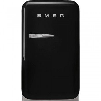 SMEG FAB5RBL5 Minibar anni '50, NERO, 40 cm. APERTURA DX CLASSE ENERGETICA D