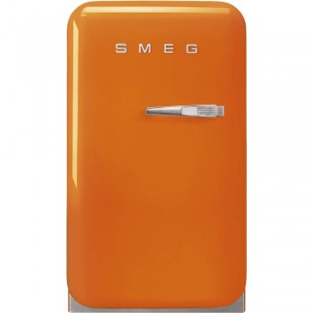 SMEG FAB5LOR5 Minibar anni '50, ARANCIONE, 40 cm. APERTURA SX CLASSE ENERGETICA D