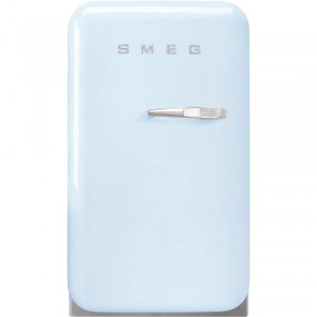 SMEG FAB5LPB5 Minibar anni '50, AZZURRO, 40 cm. APERTIRA SX CLASSE ENERGETICA D