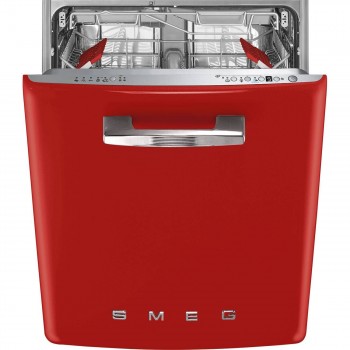 SMEG STFABRD2 PROSSIMANETE STFABRD3 Lavastoviglie Bombata anni 50 NUOVA CLASSE ENERGETICA D DISPONIBILE IN PRONTA CONSEGNA