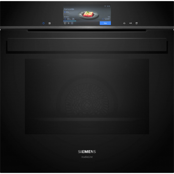 Siemens Studio Line  iQ700 Forno da incasso a vapore 60 x 60 cm Nero HS958KDB1