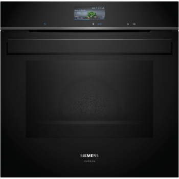 Siemens Studio Line iQ700 Einbauofen 60 x 60 cm Schwarz HB976GKB1