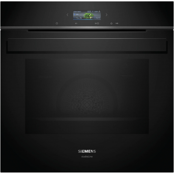 Siemens Studio Line iQ700 Einbaubackofen 60x60cm Schwarz HB934GAB1