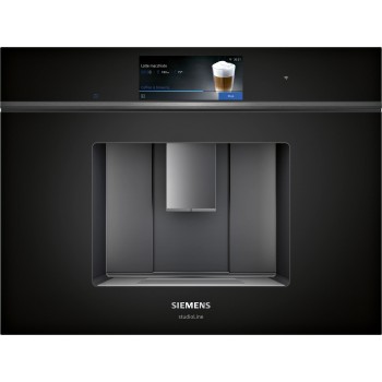 Siemens Studio Line iQ700 Einbau-Kaffeevollautomat schwarz CT918L1B0