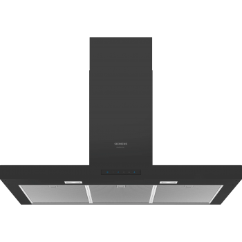Siemens Studio Line iQ300 Wandkaminhaube 90cm Schwarz LC96BBM65