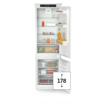 Liebherr ICSe 5103 Pure Combination fridge-freezer integrated with EasyFresh and SmartFrost