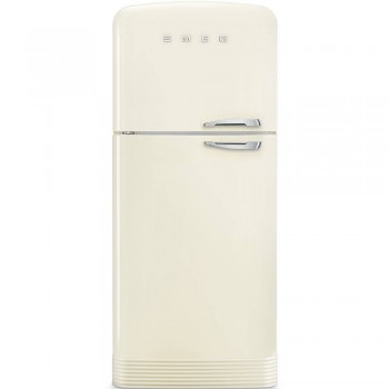 SMEG FAB50LCR5 Fridge CREMA, 80 cm, OPENING SX ENERGY CLASS D