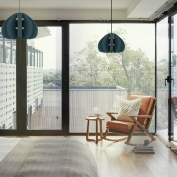 NOVERB Tangeri Design avvolgente, lampada acustica.