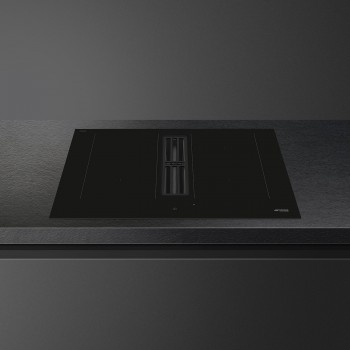 SMEG Induction hob with integrated hood 70 cm Aesthetic Universal HOBD472D2