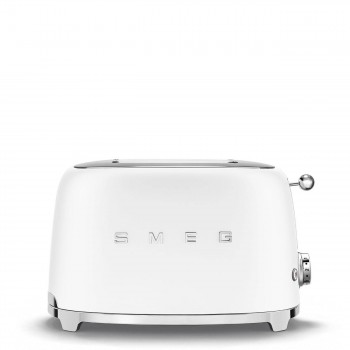 SMEG Tostapane 2x2 TSF01WHMEU  Bianco Matt Linea Anni 50