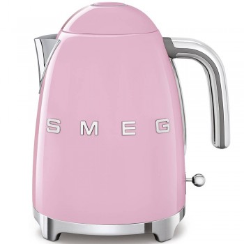 SMEG KLF03PKEU Rosa Wasserkocher im 50er-Jahre-Stil