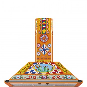 SMEG Dekorative Wandhaube 90 cm Estetica Victoria KT90DGC