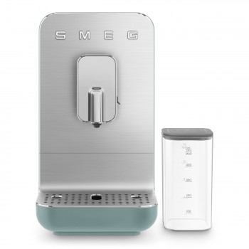 SMEG Automatische Espressomaschine Smaragdgrün Ästhetik im 50er-Jahre-Stil BCC13EGMEU