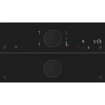 Neff N 90 Induction hob 60 cm Black, with T66AUY4C0 profiles