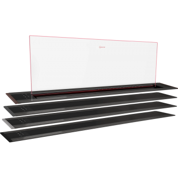 Neff N 90 Teleskop-Muldenhaube 90 cm Flex Design I98WMM1Y7 individualisierbar