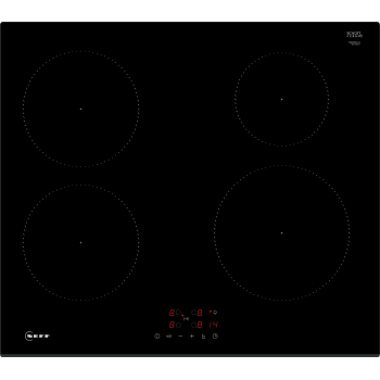 Neff N 30 Induction hob 60 cm Black, without T36FBE1L0 profiles