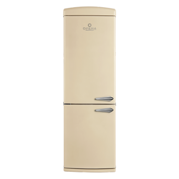 OPERA ITALIANA Combined Fridge 60 OFRMC60CS Morricone cream left opening Energy class E