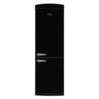 OPERA ITALIANA Combined Refrigerator 60 OFRMC60NM - Matt Black Morricone Cream Right Opening Energy Class E