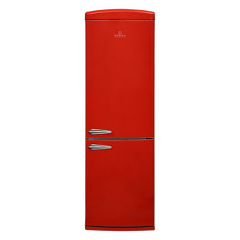 OPERA ITALIANA Kombinierter Kühlschrank 60 OFRMC60R Morricone rote Öffnung rechts Energieklasse E