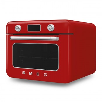 SMEG Forno COF01RDEU combinato a vapore rosso