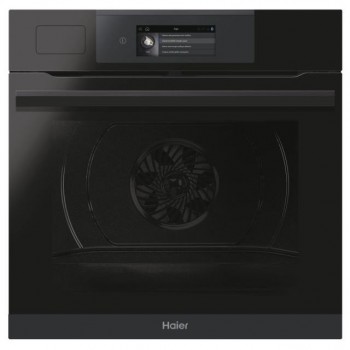 HAIER HWO60SM6TS9BH, Mittelgroß, Elektrischer Ofen, 70 l, 70 l, Pyrolytisch, Integriert