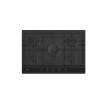 Haier Serie 6 HAHG7W5HEB Schwarz Eingebaut 74-5 cm Gas 5 Stove
