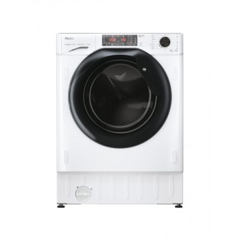 Haier HWDQ90B416FWB lavasciuga Da incasso Caricamento frontale Bianco D