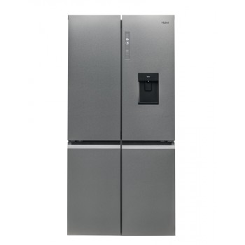 Haier Cube 90 Serie 5 HTF-520IP7 frigorifero side-by-side Libera installazione 525 L F Platino- Stainless steel