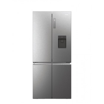 Haier Cube 83 Series 7 HCW7819EHMP Side-By-Back-Kühlschrank Freier Installation 536 L und Platin - Edelstahl