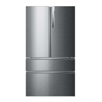 Haier FD 100 Serie 7 HB26FSSAAA frigorifero side-by-side Libera installazione 750 L E Argento- Titanio