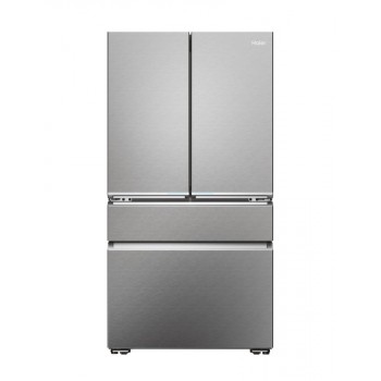 Haier FD 90 Series 7 Pro HFW7918ENMP Side-by-Side-Kühlschrank Freistehend 629 L E Platin - Edelstahl