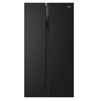 Haier SBS 90 Series 3 HSR3918ENPB fridge side-by-side Free installation 528 L E Black