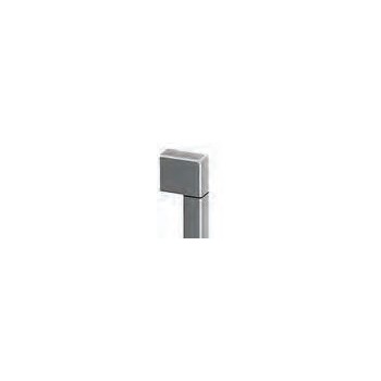 Liebherr 9901924 Maniglia squadrata in alluminio satinato 658 mm (profondità: 55 mm, peso: 2,2 kg)