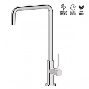 Newform maki Art. 71821 Single control mixer for sink with swivel square mouth