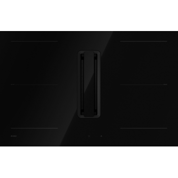 ASKO HIH 3843 FB1 Black Glass Installation: Supported and wired synchronization between hood and hob: automatic