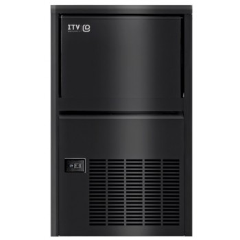 ITV NDP 20 bis Black Icemaker Freistehend