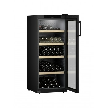 Liebherr WPBL 4601 Grandcru Cantina vino climatizzata a libera installazione cm. 60 h 149 - 166 bottiglie - nero