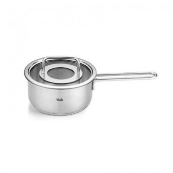 Fissler Pure Collection pentolino 16 cm Ø 1.4 litri con coperchio in vetro