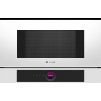 Bosch BFL7221W1 Serie 8 Forno a microonde da incasso cm. 60 - bianco