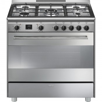 SMEG  BG91PX2 Kitchen with Gas hob 90x60 cm Classic Aesthetics