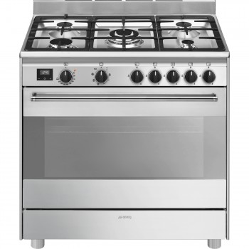 SMEG Kitchen with gas hob 90x60 cm Classic Aesthetics BG91X2